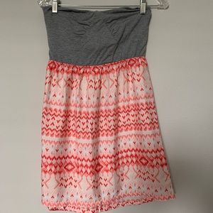 Roxy strapless dress